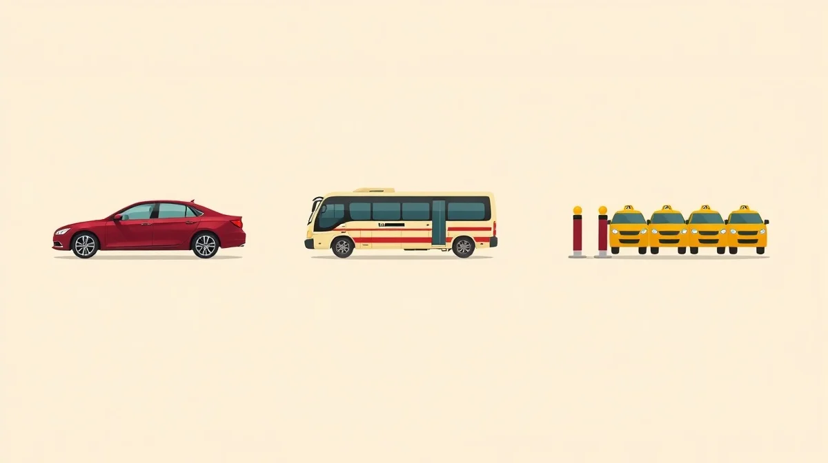 Illustration for airport transfer promo code